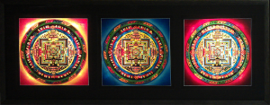 Lighted Mandalas